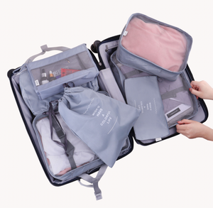 Set bolsas organizadoras de maleta (8 u) - Adiós estrés