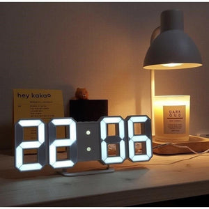 Reloj LED Digital para pared o superficie