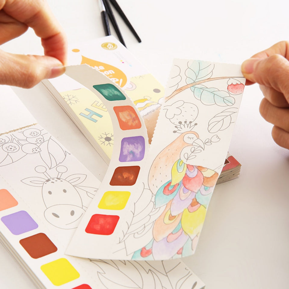 ArtSplash™ - Tu libro de acuarelas portátil para pequeños artistas 🎨