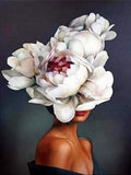 Flower Woman - Diamond Painting