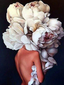 Flower Woman - Diamond Painting