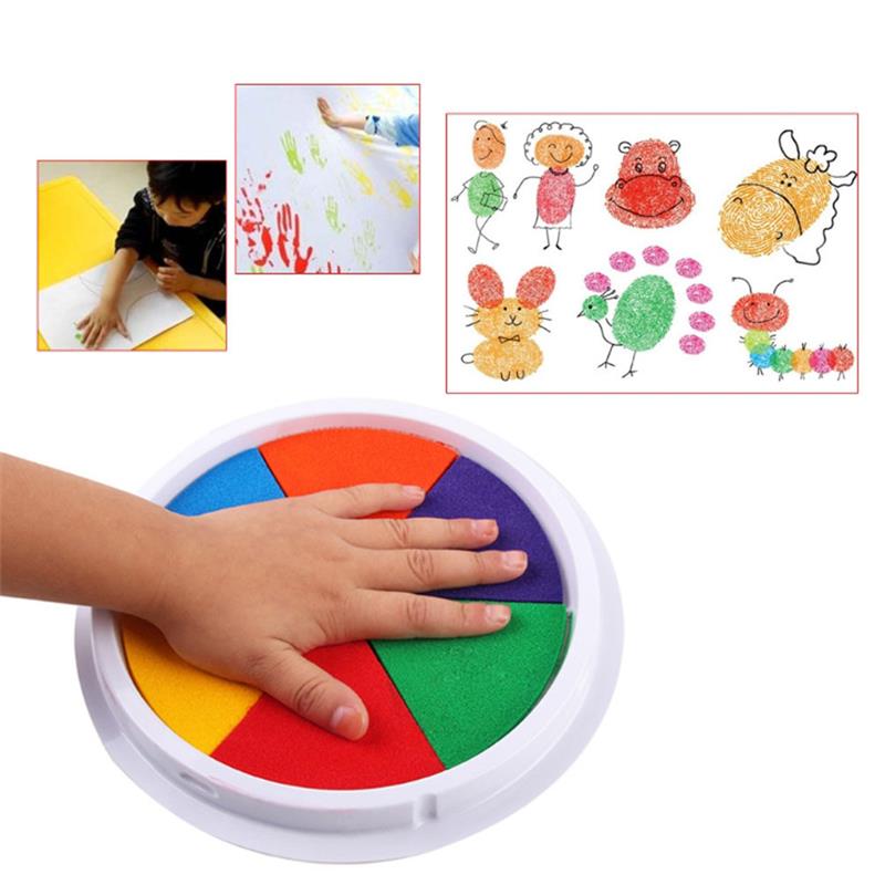  Divertido kit de pintura de dedos para niños, pintura de dedos  no tóxica, lavable, divertido kit de pintura de dedos para niños, juguetes  de dibujo de dedos, manualidades de bricolaje, kit