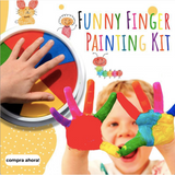 Funnyfingers™ - Kit de pinturas de dedos para niños